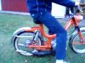 Sachs motor, two cylinder twostroke 120cc. Crescent Compact.