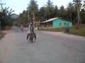 bak hjulet i Koh Phangan, Thailand.