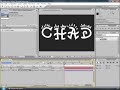 TUTORIAL After Effects Making REAL 3D text