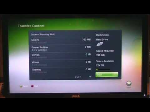 video-linktoworks-Transfer XBox 360 Hard Drive Content Without Transfer Cable