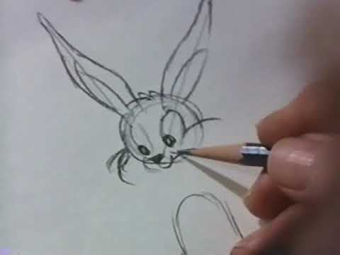 how to draw bugs bunny