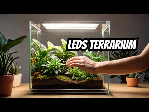 ÉCLAIRAGE LEDS POUR TERRARIUM