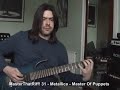 MasterThatRiff 31!- Metallica \"Master Of Puppets\"