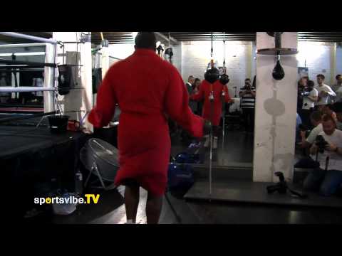 Dereck Chisora in Training for David Haye