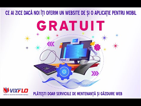 REALIZĂM GRATUIT! Website și aplicație pentru mobil