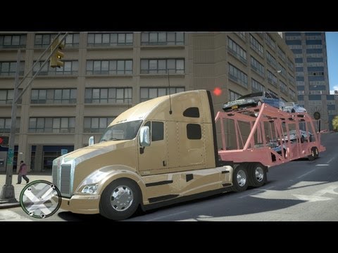 how to attach a trailer to a truck in gta 4