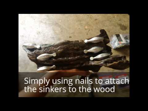 how to sink driftwood