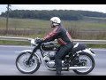 W650 Cafe racer - the sound of the Ton!