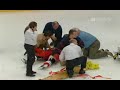 Shanahan & Knuble collide (whole incident)