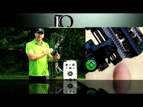 how to adjust iq bow sight
