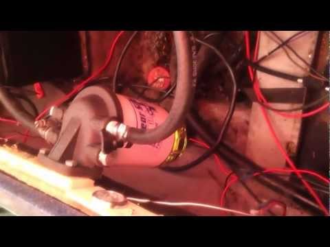 how to drain boat gas tank