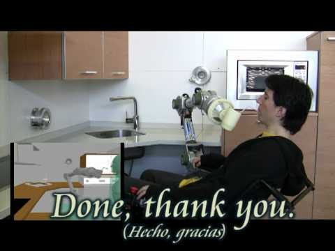 Crean un robot que hace tareas domésticas y ayuda a discapacitados