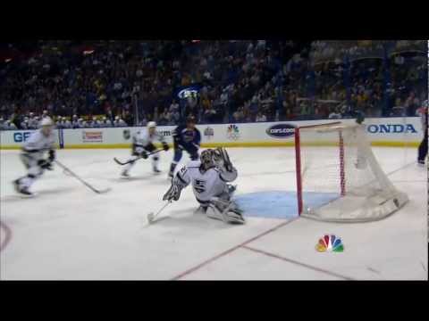 Matt D'Agostini goal. LA Kings vs St. Louis Blues game 2 4/30/12 NHL Hockey