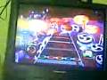 jugando guitar hero 3 - impulse hard mode