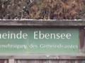 Walk down to Ebensee... Catch the train