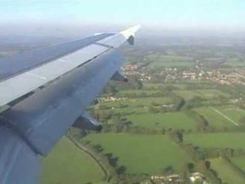Landing at London Gatwick (LGW)