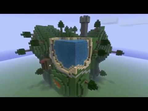 Minecraft World on Minecraft Cube World