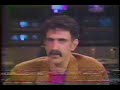Frank Zappa on CCN \"Take Two\" August 25, 1985