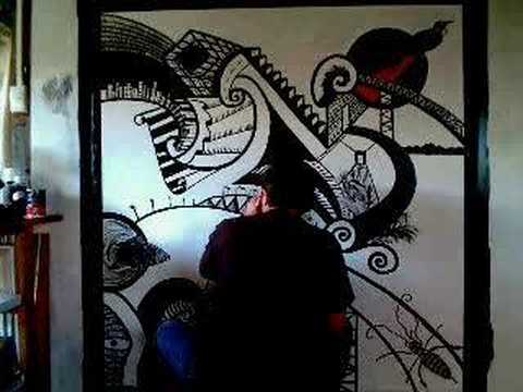 Rhizomatic Landscape Painting