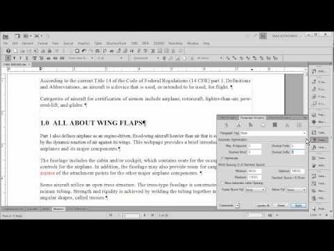 how to eliminate hyphenated words in publisher