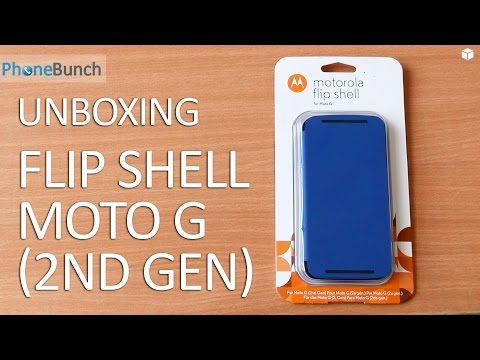 how to fit moto g flip cover