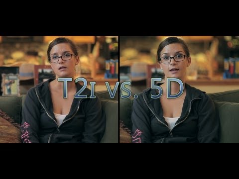T2i - http://www.learningdslrvideo.com/canon-5d-mkii-vs-the-canon-t2i/ Ryan Connolly did good comparison of these cameras some time ago, but since I like to do my ...