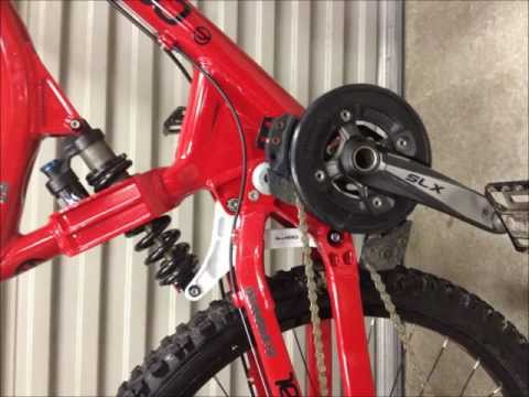 how to paint a dh bike