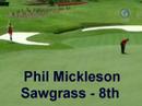 Phil sinks a cracker on the 8th