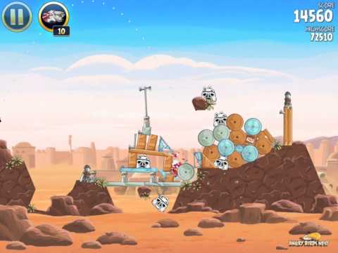 Angry Birds Star Wars Part 1, Levels 1-40