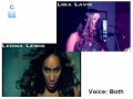 leona lewis vs  lisa lavie   bleeding love