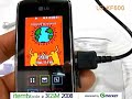 [MWC2008]LG Dual Touchscreen Phone KF 600