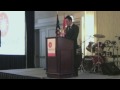 Darko Angelov Reading Letter From Macedonain President at UMD Global Conference 2009