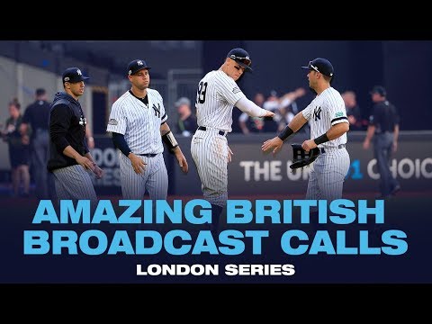 Video: Awesome British Broadcast Calls from Yankees-Red Sox in London!