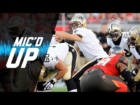 Video: Drew Brees Mic'd Up vs. Buccaneers