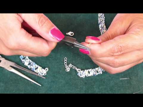 how to fasten a necklace clasp