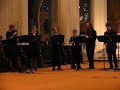 extrait du concert du lundi 28 mai 2007 � l'eglise saint-gervais de paris. ce concert r�unissait huit fl�tistes � bec et le jeune ch?ur de la ma�trise de notre-dame de paris. le programme consistait en 11 motets de palestrina en double-ch?ur (de quatre voix chacun) et en triple ch?ur pour le final.