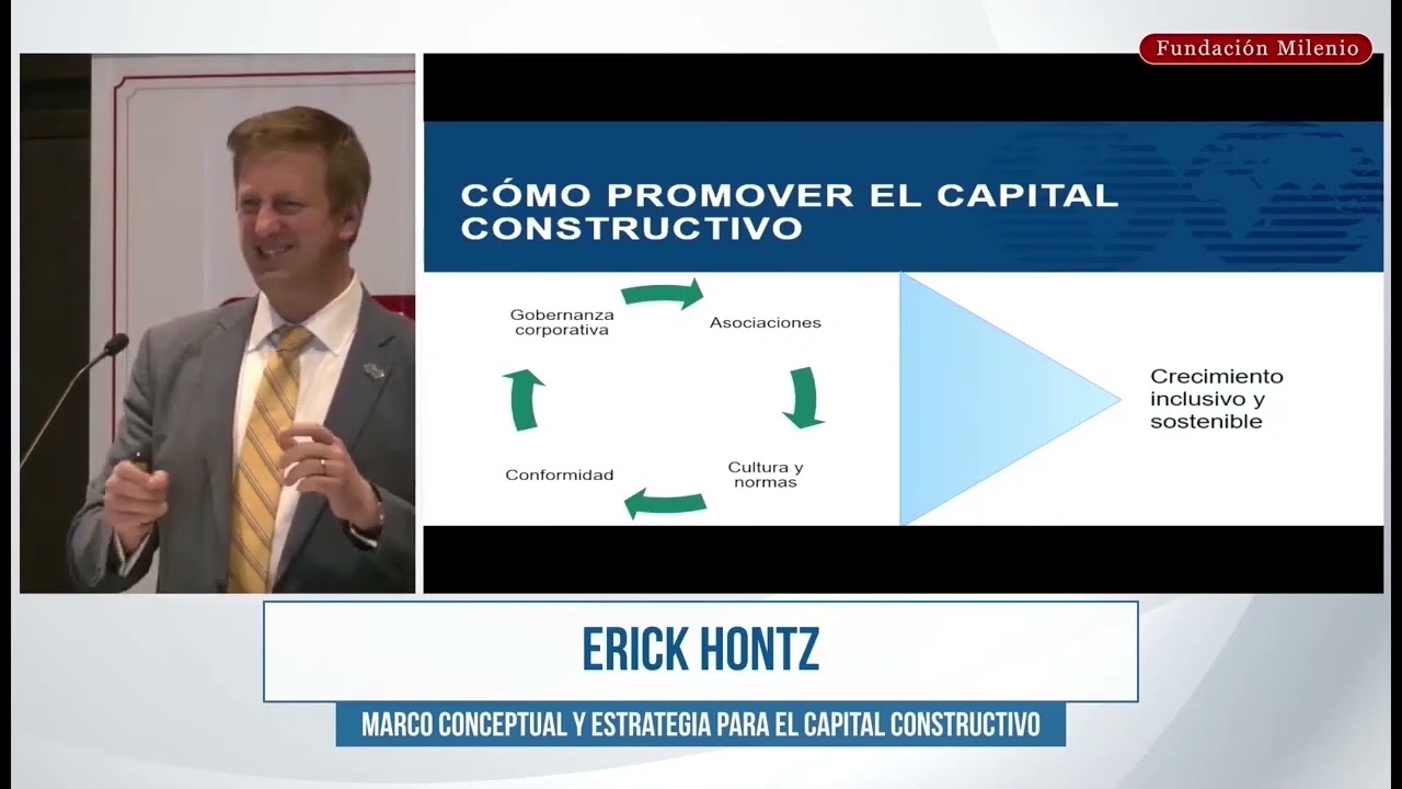 MARCO CONCEPTUAL Y ESTRATEGIA PARA EL CAPITAL CONSTRUCTIVO – ERICK HONZ, (CIPE)