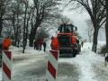 Schneechaos 2010 auf Fehmarn