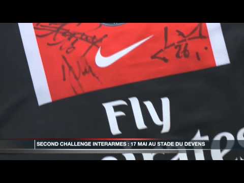 Lire la vidéo Second challenge interarmes le 17 mai au stade du Devens