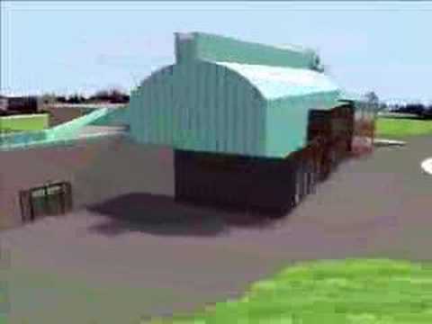 DH Lawrence Centre CAD model