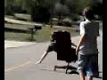 computer chair crashing 3
