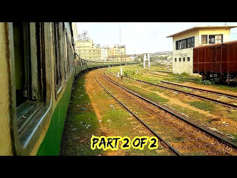 Train Journey | 25up Bahauddin Zikria Express | Karachi City to Karachi Cantt Station | Part 2