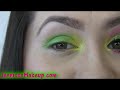 Glam Couture : Spring Look Pink , Yellow & Green Eye Shadow Tutorial
