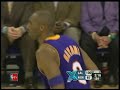 Kobe takes over 4th quarter against Hornets
