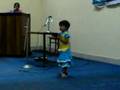 two year old Sreya Rajsri sings in Hindi on stage 1st time