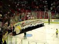RICC Sings National Anthem at Dunkin Donuts Center 2/17/08