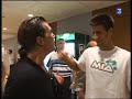 novak el desperado djokovic  with antonio banderas 