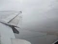 A300-600 stormy takeoff