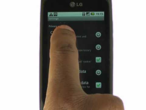 how to get more space on lg optimus q
