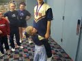Strong lil cheerleader